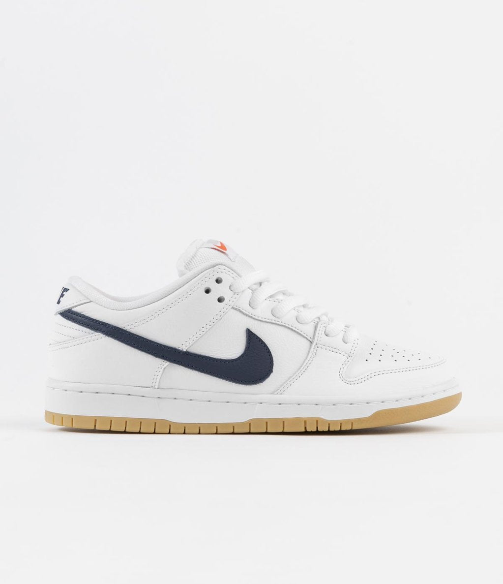 Dunk Low White Navy