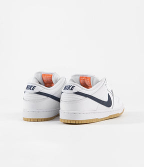 Dunk Low White Navy